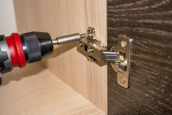 Cabinet Hinge Replacement in Humble