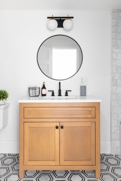 Custom Vanity Installation in Humble